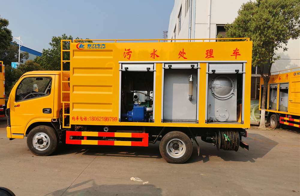 281五星污水分离车